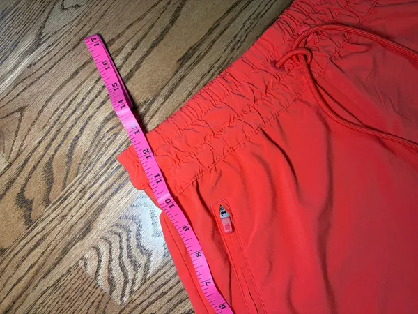 Athleta Neon Coral Athletic Shorts - Image 5