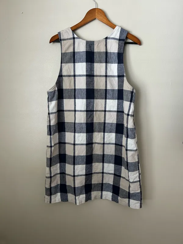 Vintage cottage core bohemian plaid jumper - Image 4