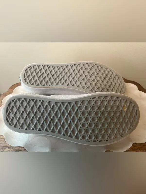 Vans White Slip On Sneakers Size 5 Project‎ - Image 9