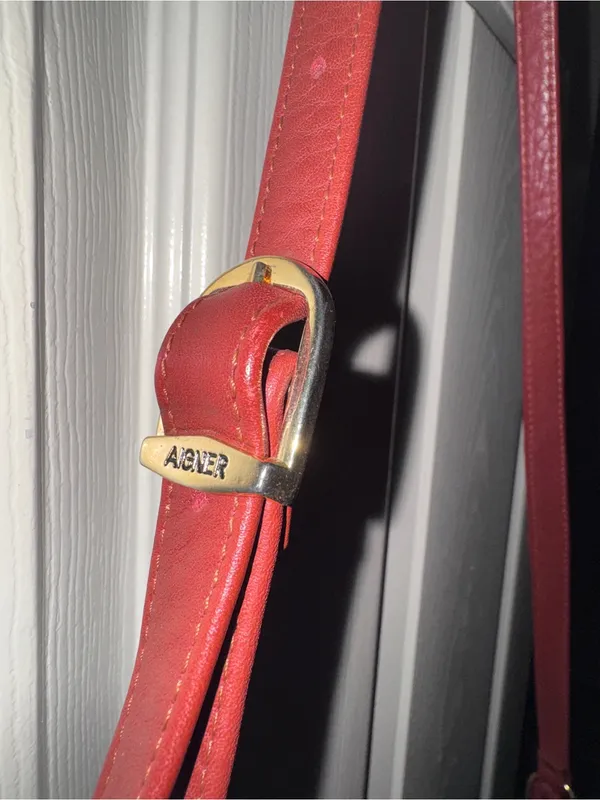 Vintage Etienne Aigner Brown Leather Crossbody Bag made in Korea - Image 5