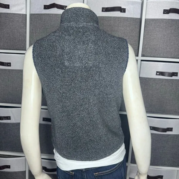 Abercrombie and Fitch Sherpa Vest Size Small - Image 2