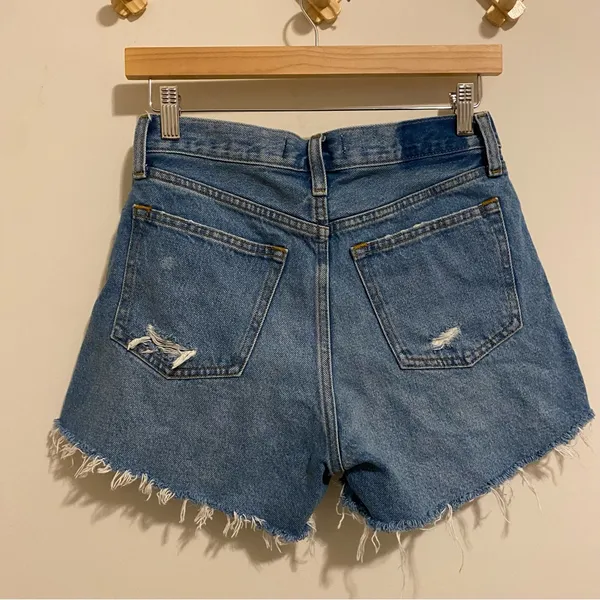 Abercrombie & Fitch Curve Love Boyfriend Short Mid Rise size 0/25 - Image 5