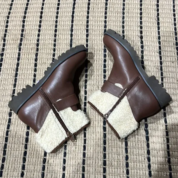 Easy Spirit Brower Leather Ankle Boots‎ Fisherman Core D19 - Image 6