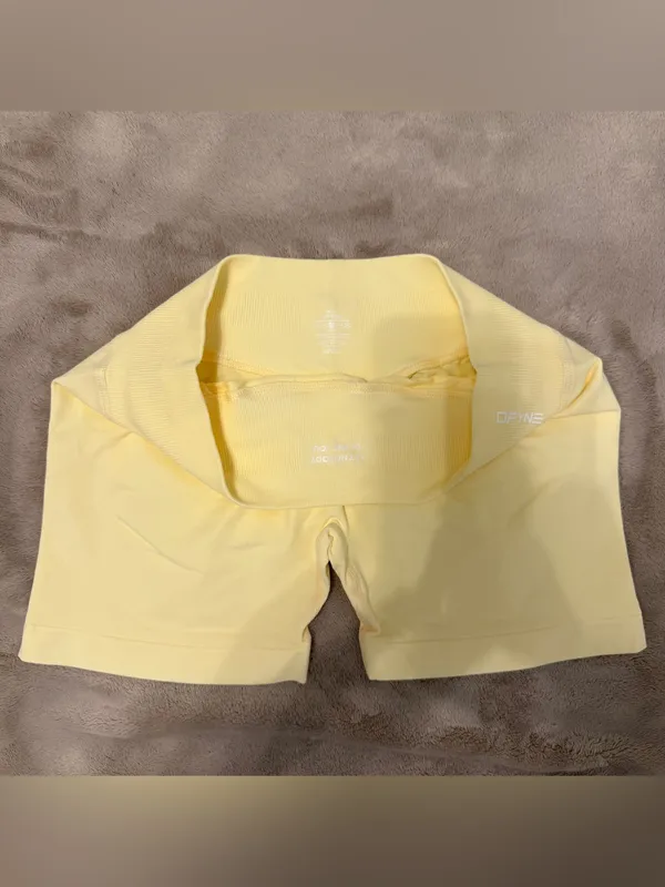 Dfyne impact short size L Yellow Size L - Image 4