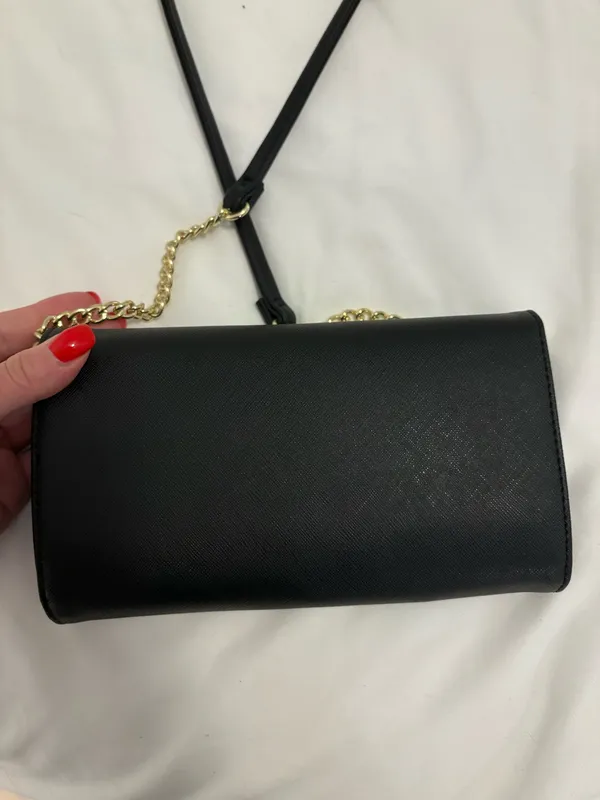 Handbag with Portable Charger Black - Image 3