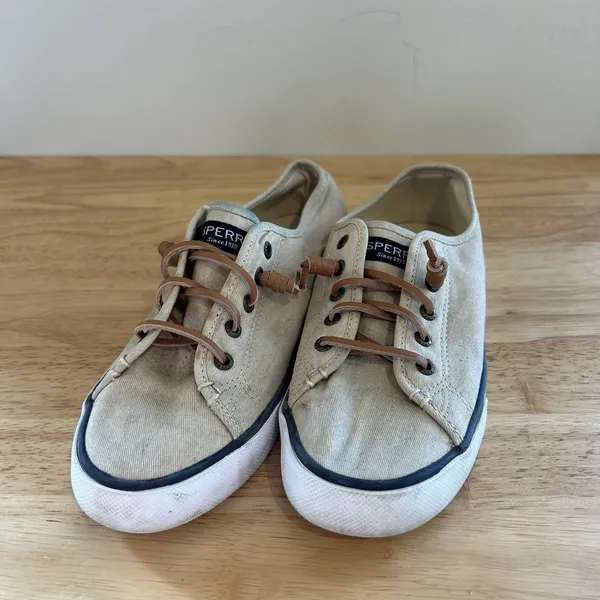 Sperry Top-Sider Pier View Casual Slip-on Sneakers Sand‎ Beige Women's Size 7 - Image 2
