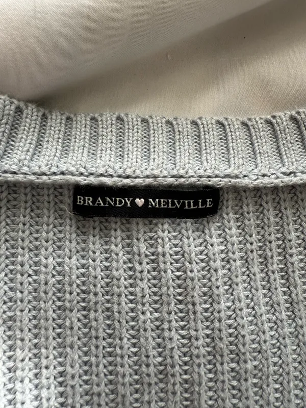 Brandy Melville Blue Cardigan - Image 5