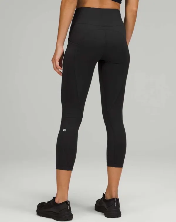 Lululemon All the Right Places High- Rise Crop 23" Black 6 - Image 5