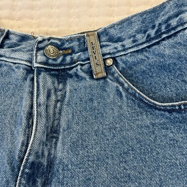 Levi’s Vintage 80’s 900 series size 11 denim jean shorts - Image 11