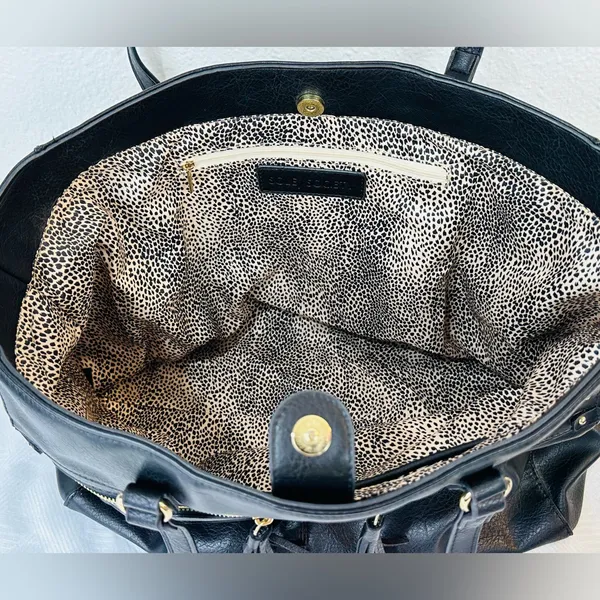 Classic Black Tassel Tote Bag - Unbranded - Image 3