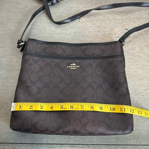 Coach F34938 Signature File Crossbody Leather Bag - Image 15