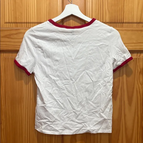 H&M Divided Size Medium White USA Baby T-Shirt - Image 6