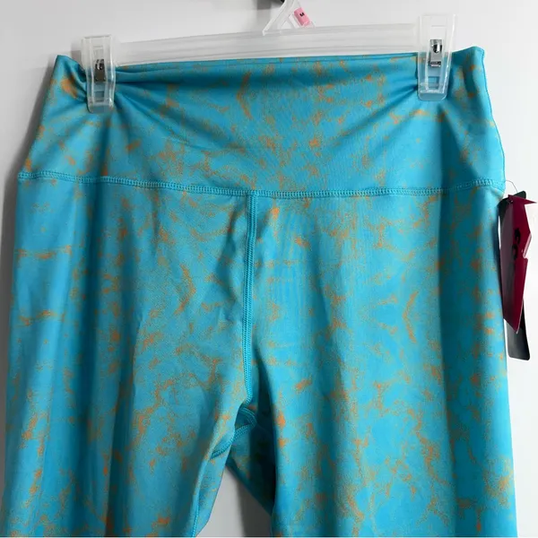 FOCO Miami Dolphins NFL Leggings Womens XL NWT Teal Orange High Rise Football - Image 2