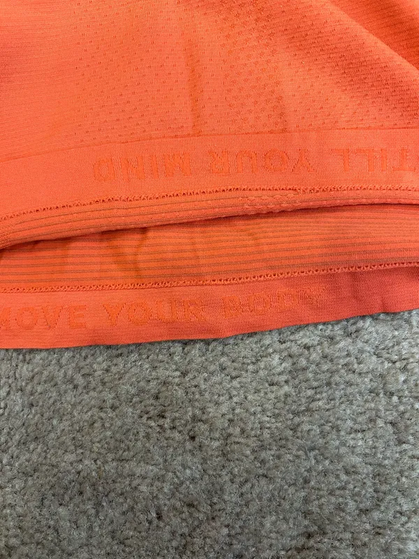 Lululemon Orange Swiftly Tech Long Sleeve Race Length Size 4 - Image 8