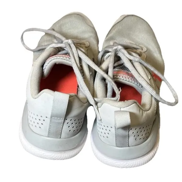 Under Armour Womens Size 9 Charged Assert 9 Running Shoes Grey‎ Orange Sneakers - Image 10