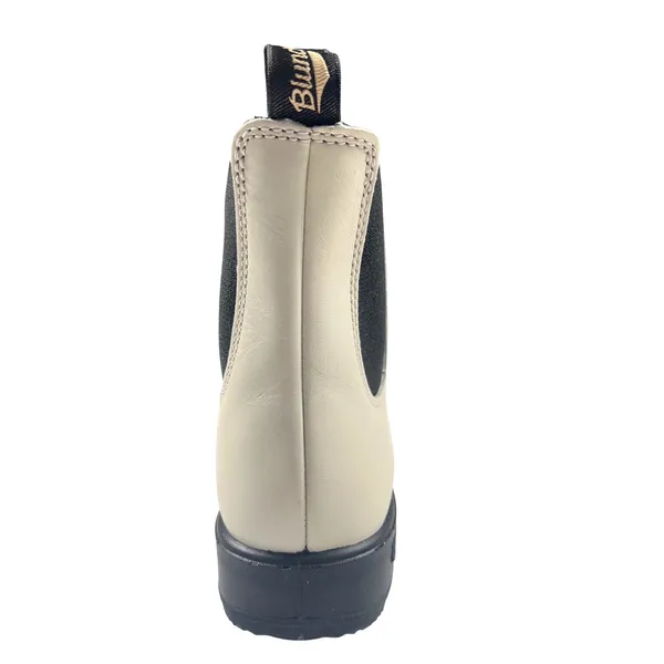 Blundstone Lace-Up Leather Boots Womens US 7 Cream Oat Combat Ankle Boot NEW - Image 7