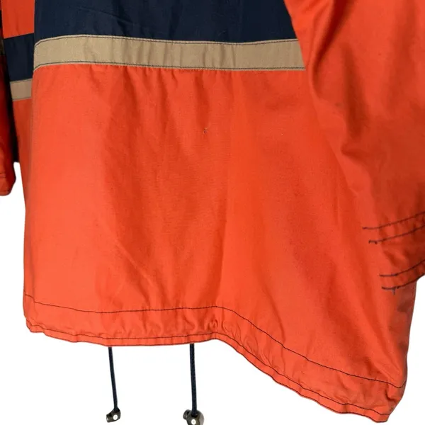 Vintage 90s Braetan Marine Fisherman Fireman Rain‎ Jacket M Metal Toggles - Image 4