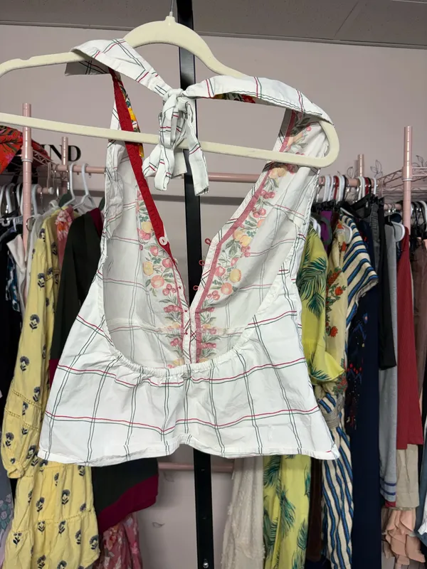 NWOT Celandine Anthropologie Size Medium Halter Top - Image 6