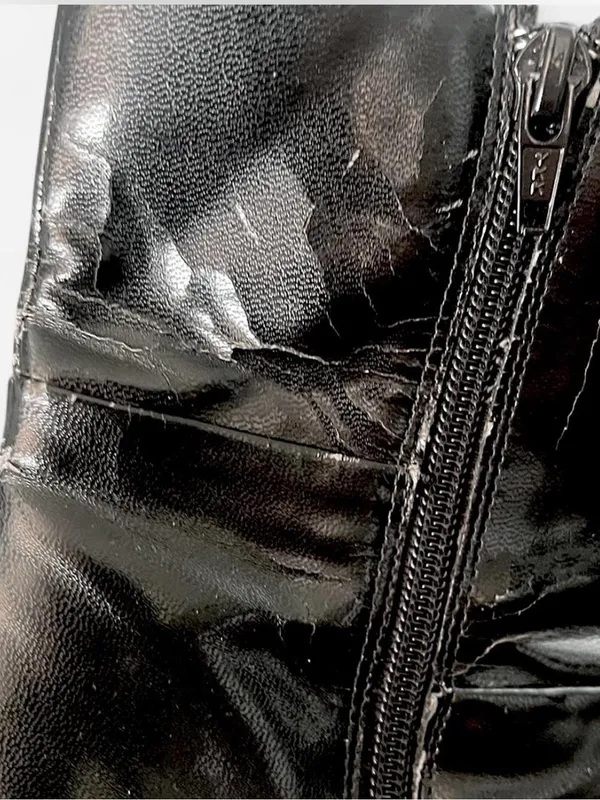 Y2K Bongo Platform Black High-Heel Boots - Image 6