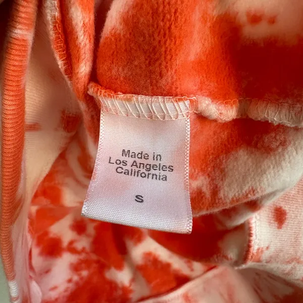 NWOT Clare V Tie Dye Puff Sleeve Sweatshirt - Image 8