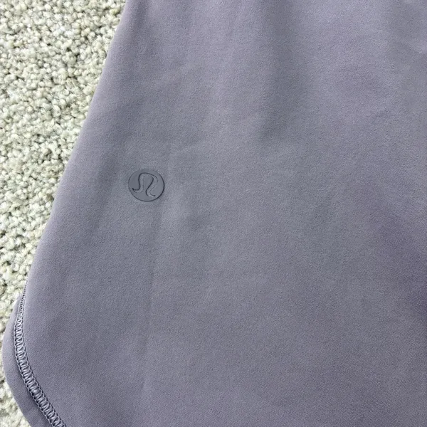Lululemon On The‎ Fly Skirt Size 2 Gray Activewear Tennis Drawstring Athleisure - Image 5