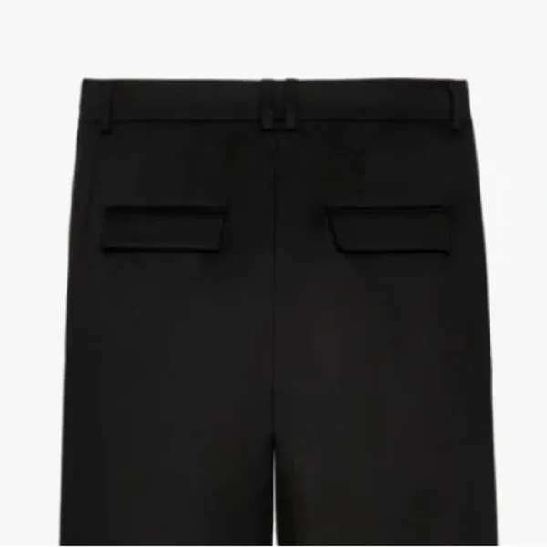 Kaia x Zara NWT Full Length Pants Womens XS Pleated Black Trousers Career Masc - Image 14