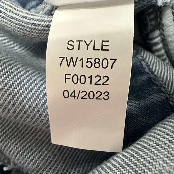 Lucky Brand Jumpsuit Sz Small Liquid Denim Luxe Coveralls Tie‎ Front Long Sleeve - Image 8