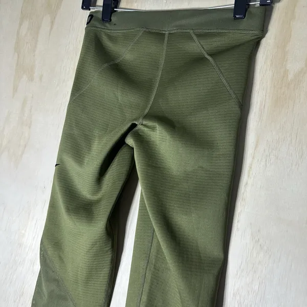 Nike Pro Dri-fit Tights Olive Green‎ Size Medium - Image 6
