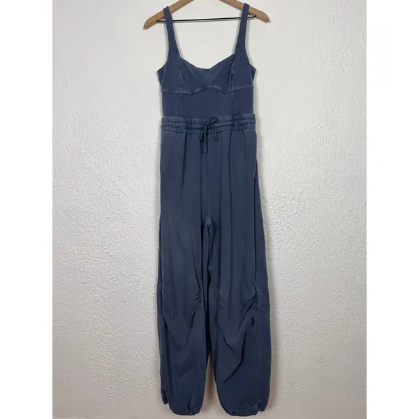 Free People Movement Inbound Onesie Stone Washed Size Medium - Image 2