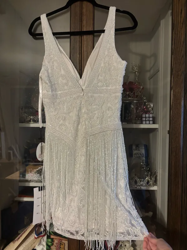 Primavera Couture Dress Homecoming White size 6 - Image 2