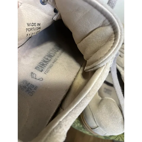 Birkenstock Bend LowGreen Khaki Suede Casual Sneakers 11.5 - Image 8