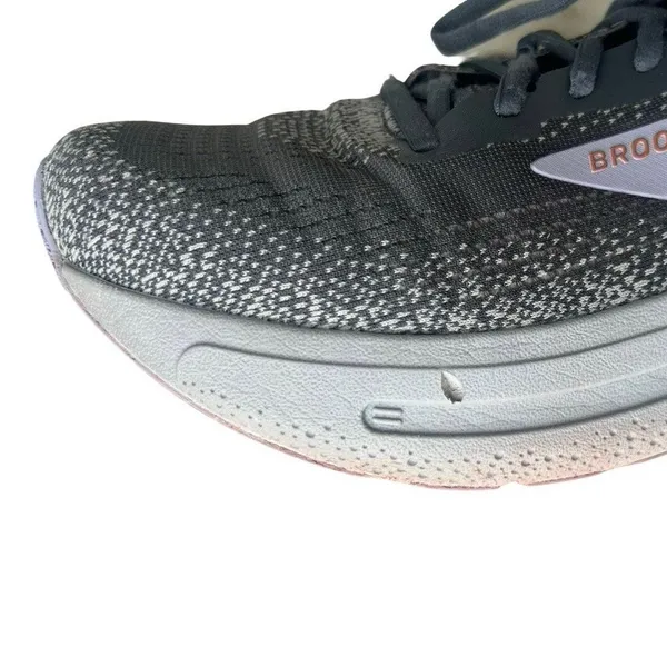Brooks Ghost Max 2 Women’s Running Shoes Gray White Cushioned Sneakers Size 10 B - Image 3