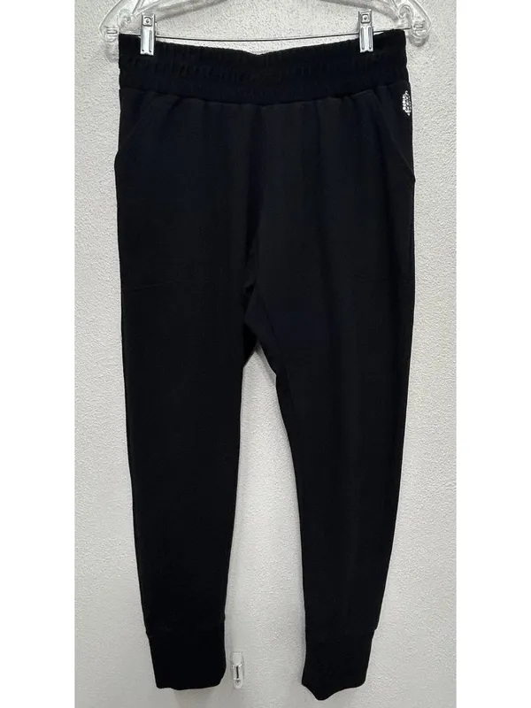 Free People Movement Sunny Skinny Sweatpant Jogger Black Womens Medium - Image 2