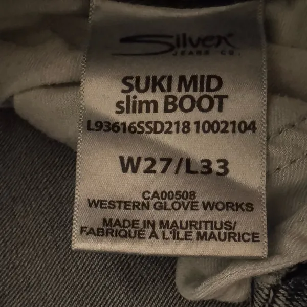 Silver Jeans SUKI Mid Slim Bootcut Women's Jeans - Image 8