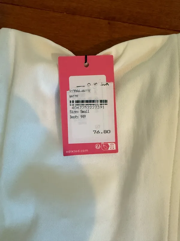 NWT Edikted Strapless Ruffled Mini Dress - Image 5