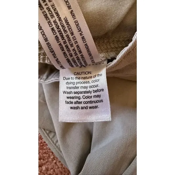 Universal Thread Washed Sage Green Cargo Pants Size 2 - Image 8