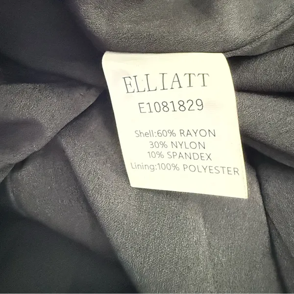Elliatt Sicily Black Skater‎ Dress Size Large Ruffle Sleeves NWT - Image 7