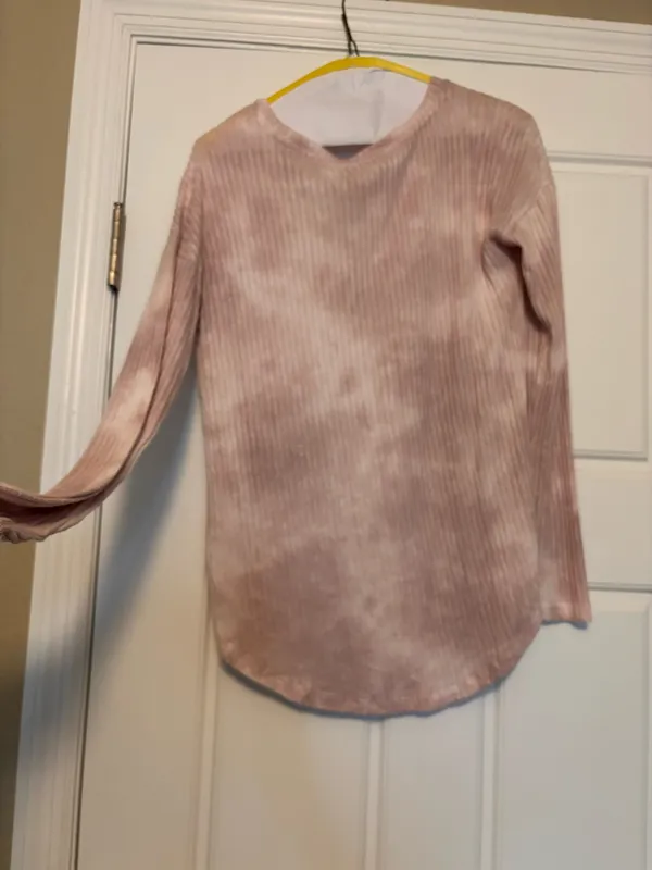 American Eagle Outfitters Soft & Sexy Ribbed Top in Pink - Image 3