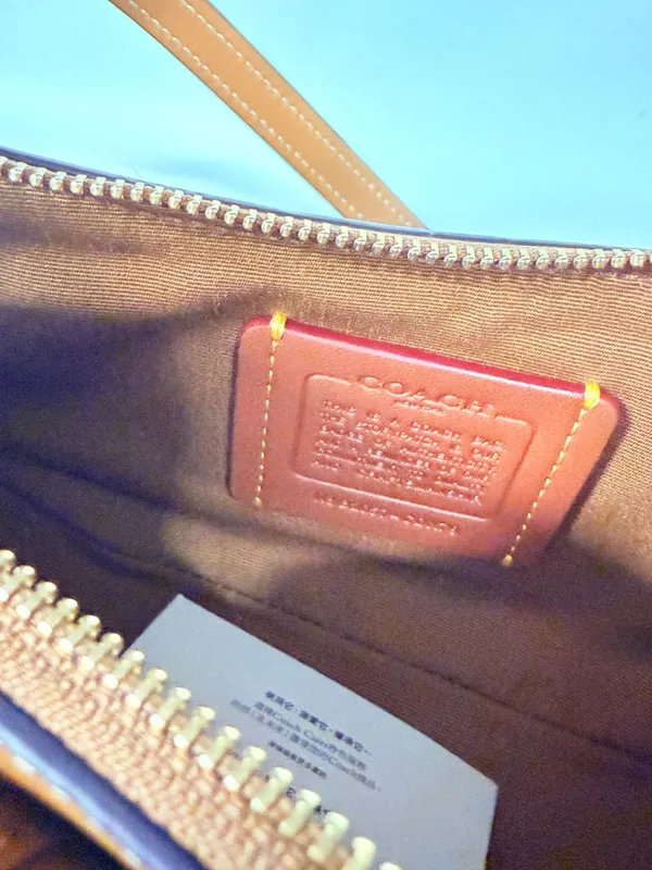 coach Ashton Mini Shoulder Bag In Haircalf With Cow Print cdx79 - Image 9