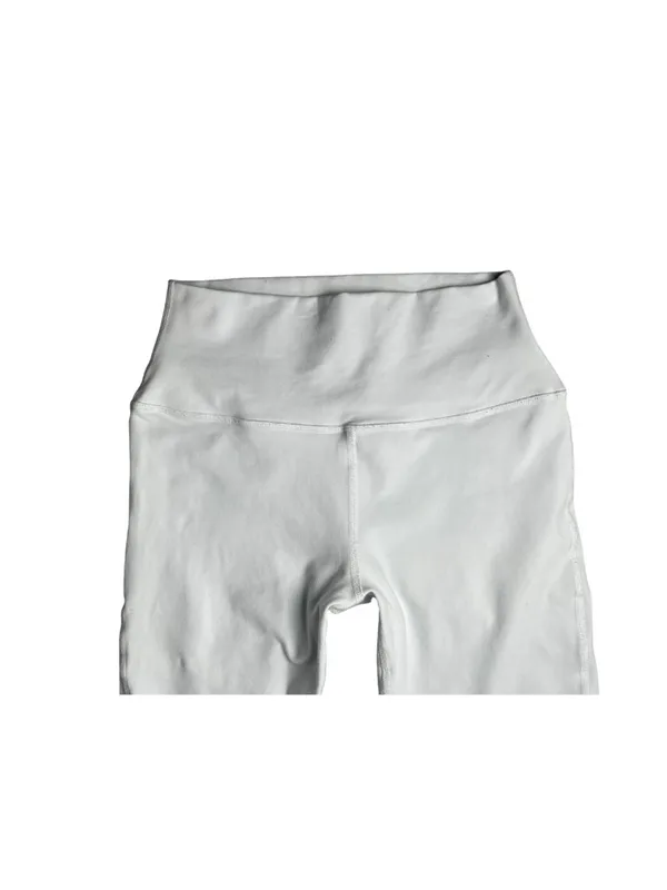 Alo Yoga High-Waist Airlift Flare Leggings White Size Small - Image 3