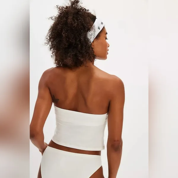 NWT Free People One More Time Tube in Ivory Size XS - Image 2