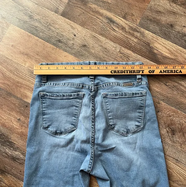 Kancan light blue size 28 women's skinny straight leg Jeans - Image 7