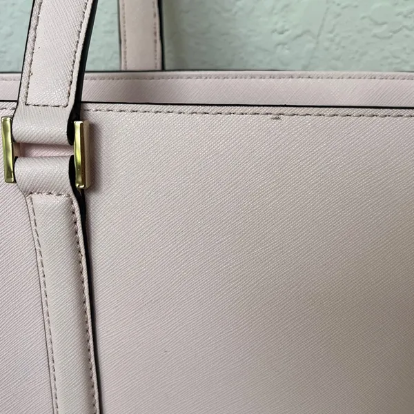 Kate Spade Light Pastel Pink Tote Purse Bag - Image 10