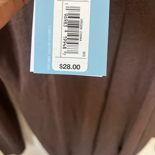 New brown long sleeve sweater - Image 3