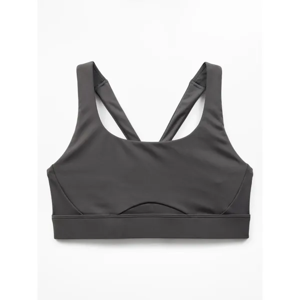 New Athleta S Interval Sports Bra Shadow Grey Small Cup A-C - Image 3