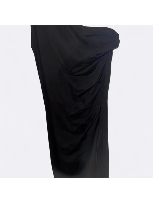 Sarin Mathews Womens One Shoulder Long Formal Dress - Image 4