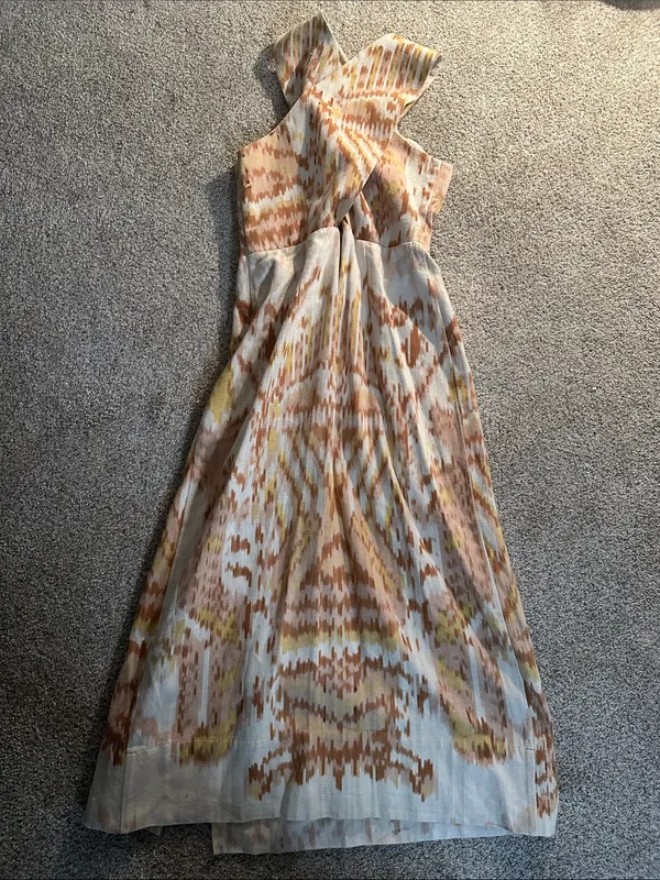 ULLA JOHNSON Sleeveless Wrap Maxi Dress size 4 - Image 4