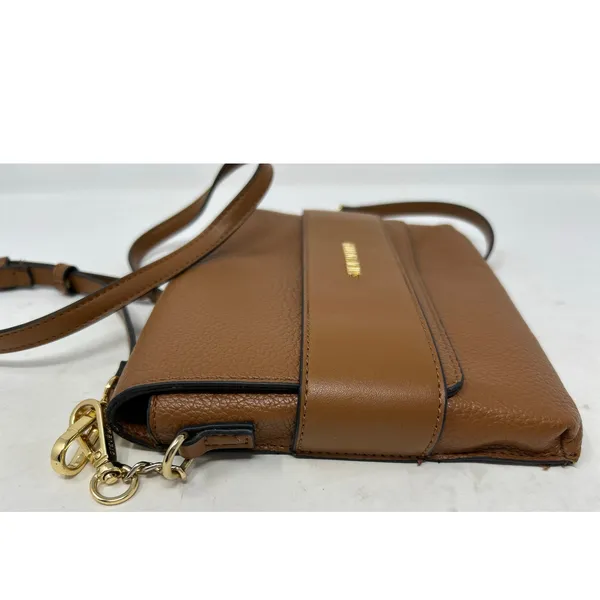 Steve Madden Women's Light Brown Crossbody Purse Adjustable‎ Strap - Image 4