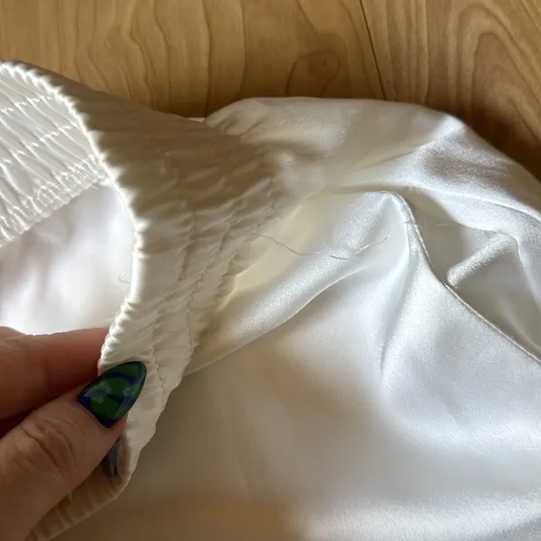 Show me Your MUMU White wide leg pants - Image 3