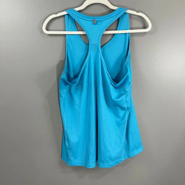 Nike Running Tank Top Womens XL Blue Great Dri-FIT Racerback 686880-418 - Image 7